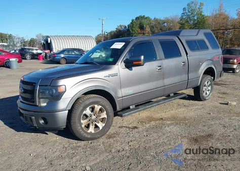 2014 Ford F-150 Fx4 из США, поврежденный, VIN 1FTFW1ET9EFB54485